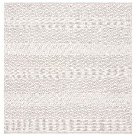 Safavieh 6 x 6 ft. Natura Hand Woven Square Area Rug, Ivory NAT212A-6SQ
